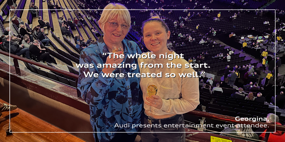 Share your Audi presents experience