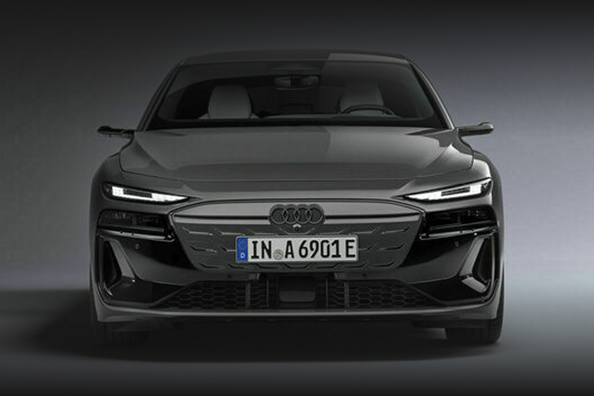 The pure electric A6.