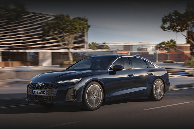 The Audi A6 Saloon.